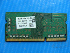 HP 15-ay075nr Samsung 2GB 1Rx16 PC3L-12800S SO-DIMM RAM Memory M471B5674EB0-YK0 - Tested Computer Laptop Parts