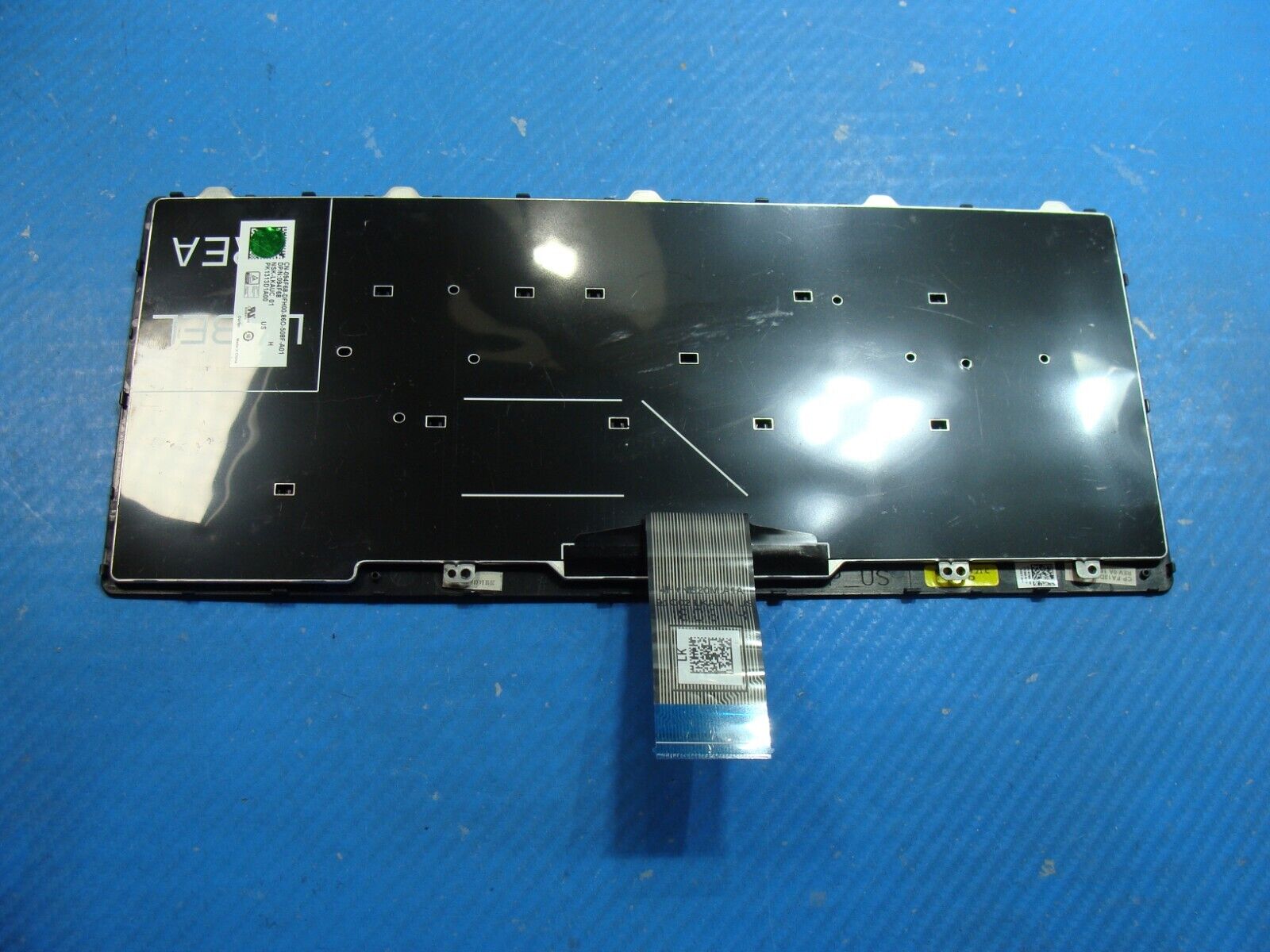 Dell Latitude 5490 14 Genuine US Keyboard Back 94F68 PK1313D1A00 NSK-LKAUC