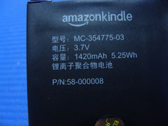 Amazon Kindle 6" EY21 Original Battery 3.7V 5.25Wh 1420mAh MC-354775-03 GLP* - Laptop Parts - Buy Authentic Computer Parts - Top Seller Ebay