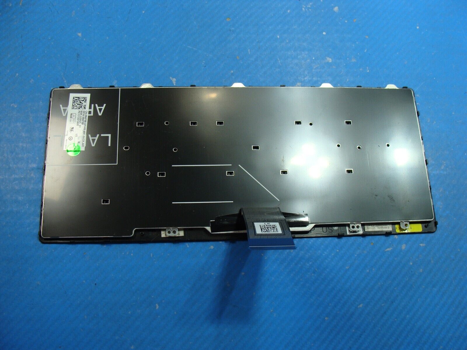 Dell Latitude 5490 14 Genuine US Keyboard Back 94F68 PK1313D1A00 NSK-LKAUC