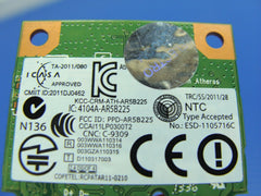 Dell Inspiron 15-3521 15.6" OEM Wireless WiFi Card Atheros AR5B225 DW1703 FXP0D Dell