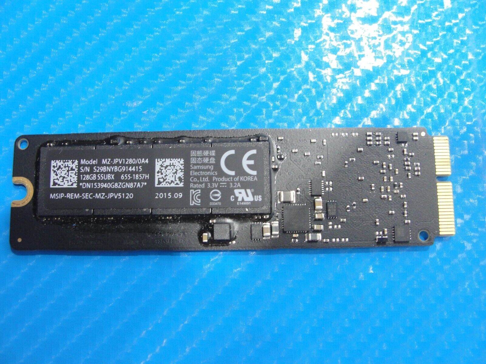 MacBook Pro A1502 Samsung 128GB SSD Solid State Drive MZ-JPV1280/0A4 655-1857H - Tested Computer Laptop Parts