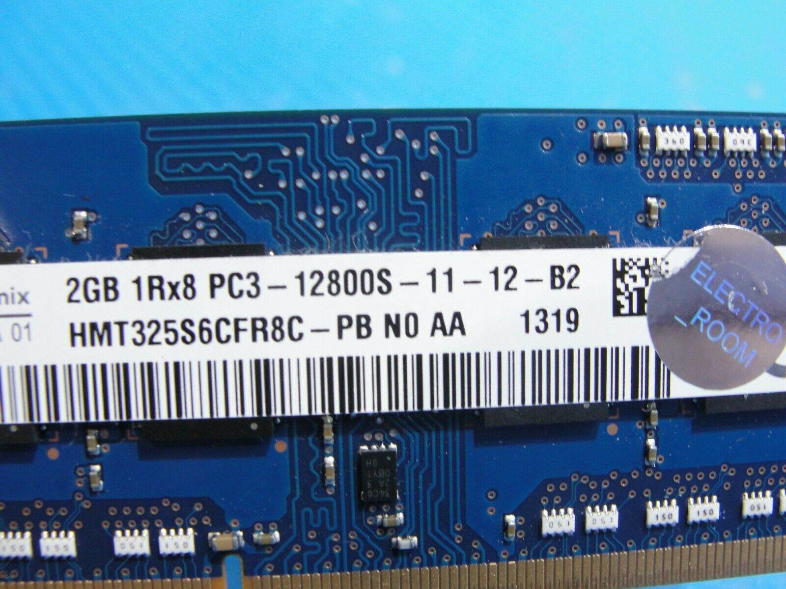 MacBook Pro A1286 SK Hynix 2GB PC3-12800S SO-DIMM Memory RAM HMT325S6CFR8C-PB - Tested Computer Laptop Parts