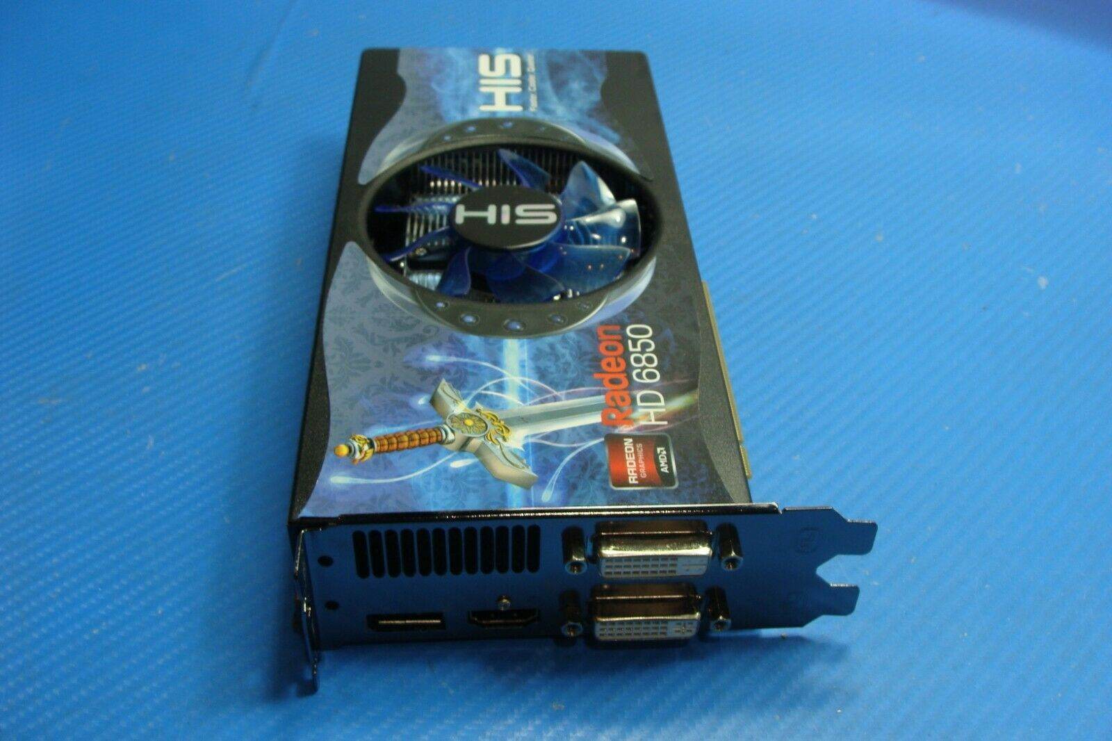 Custom PC Genuine Desktop Amd Radeon HD 6850 PCIe 2.0 Graphics Video Card - Tested Computer Laptop Parts