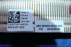 Dell Inspiron 15-3567 15.6" Genuine CPU Cooling Heatsink 2T1W1 460.09W02.0022 Dell