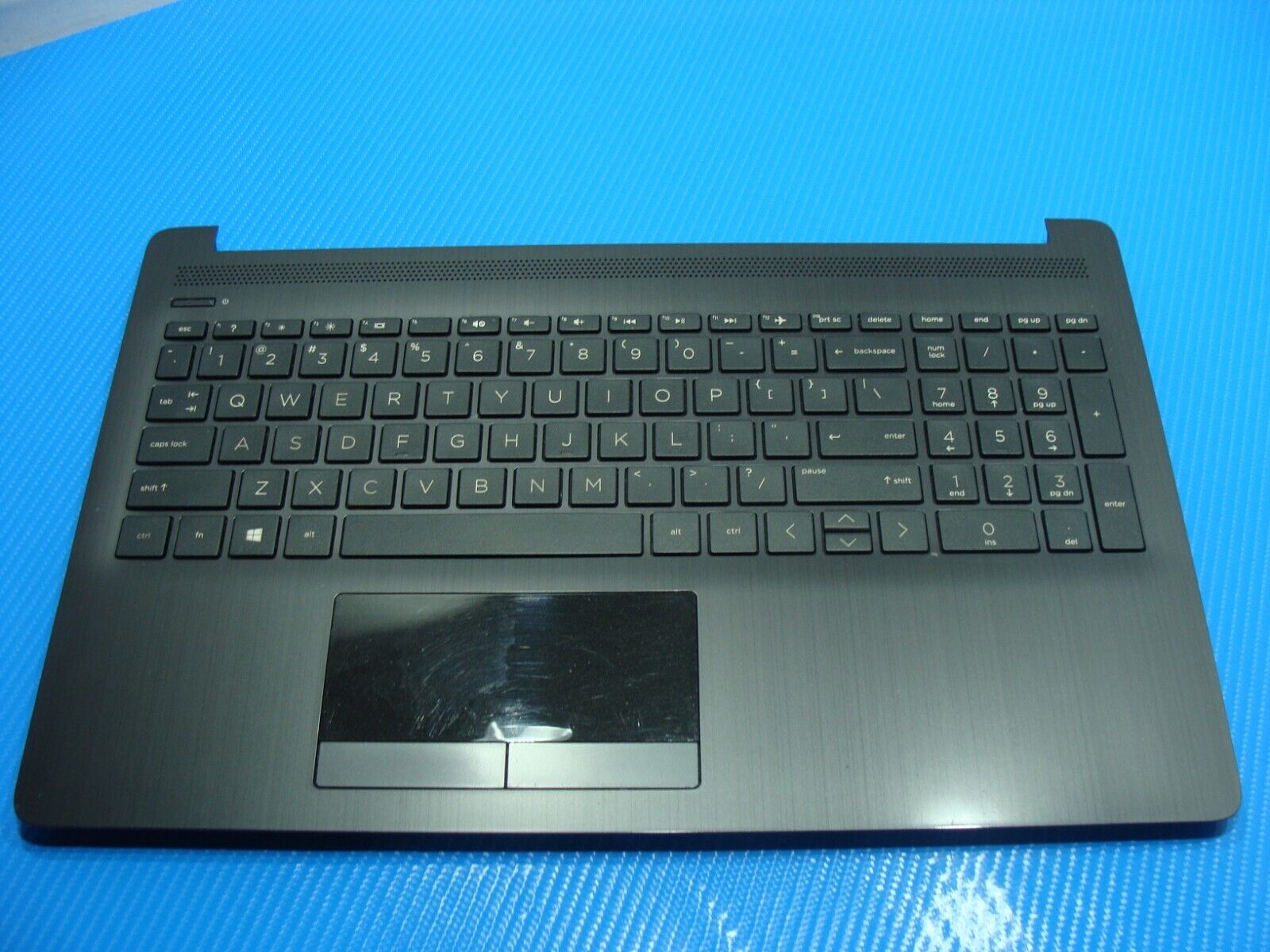 HP 15-da0048nr 15.6" Genuine Laptop Palmrest w/Touchpad Keyboard AP29M000A00