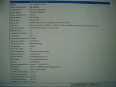 WRTY Lenovo ThinkPad P17 Gen 2i i7-11850H 17.3FHD 2.5Ghz 32GB 1TB SSD RTX A3000