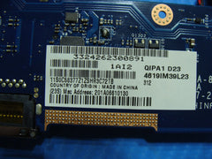 Lenovo ThinkPad 12.5” Twist i3-3217U 1.80GHz 4GB Motherboard 04X0722 LA-8671P