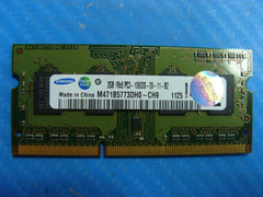 MacBook Pro A1278 SO-DIMM Samsung 2GB Memory PC3-10600S-09-11-B M471B5773DH0-CH9 - Tested Computer Laptop Parts