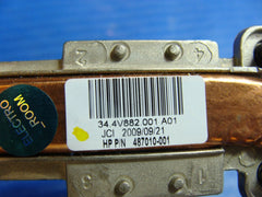 HP EliteBook 8530w 15.4" Genuine Laptop Cooling Heatsink 34.4V822.001 487010-001 HP