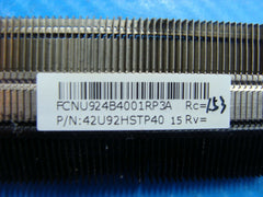 HP Notebook 15-f387wm 15.6" CPU Cooling Heatsink 739537-001 42U92HSTP40 
