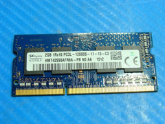 Asus X555LA-BHI5N12 SK Hynix 2GB PC3L-12800S SO-DIMM Memory RAM HMT425S6AFR6A-PB - Tested Computer Laptop Parts