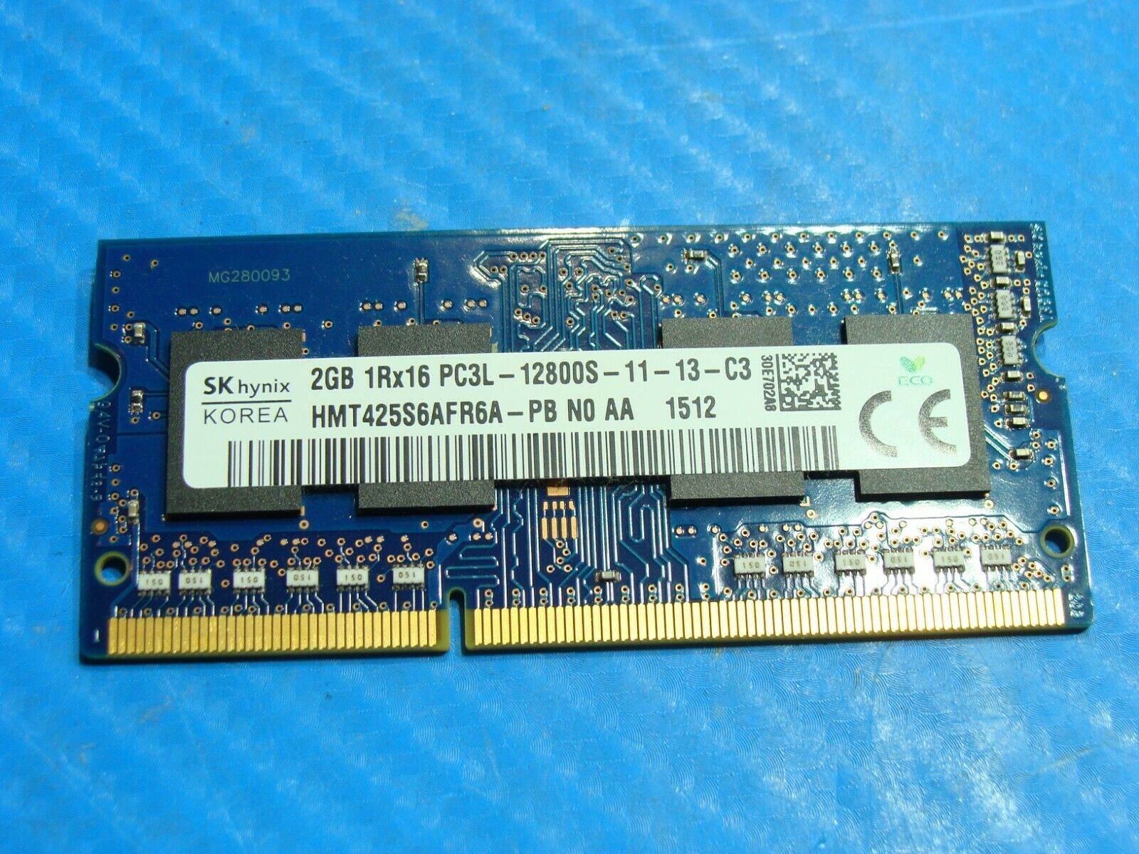Asus X555LA-BHI5N12 SK Hynix 2GB PC3L-12800S SO-DIMM Memory RAM HMT425S6AFR6A-PB - Tested Computer Laptop Parts