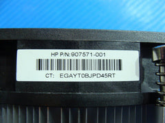 HP EliteDesk 705 G4 MT Genuine Desktop Cooling Fan w/Heatsink 907571-001 - Tested Computer Laptop Parts