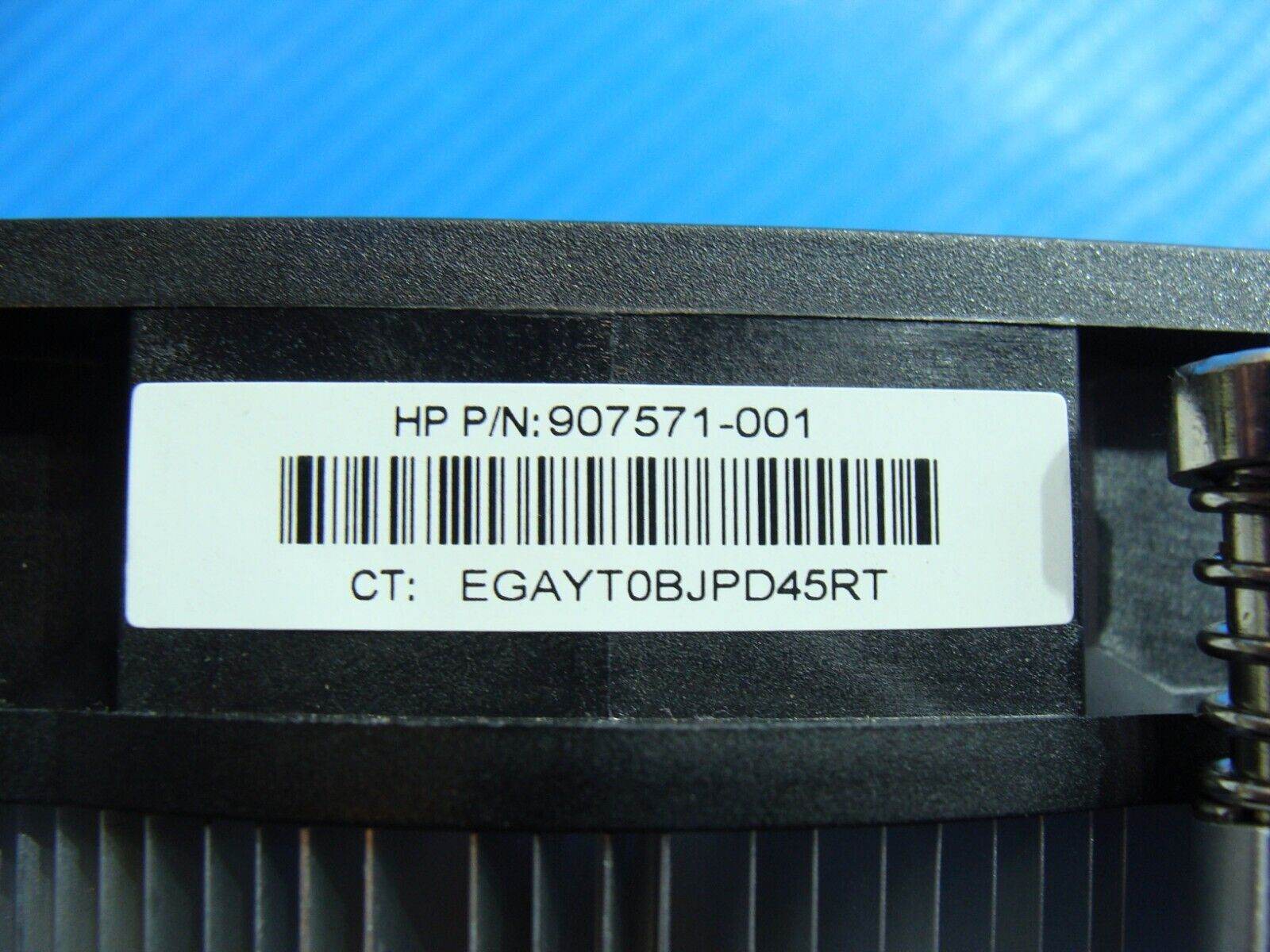 HP EliteDesk 705 G4 MT Genuine Desktop Cooling Fan w/Heatsink 907571-001 - Tested Computer Laptop Parts