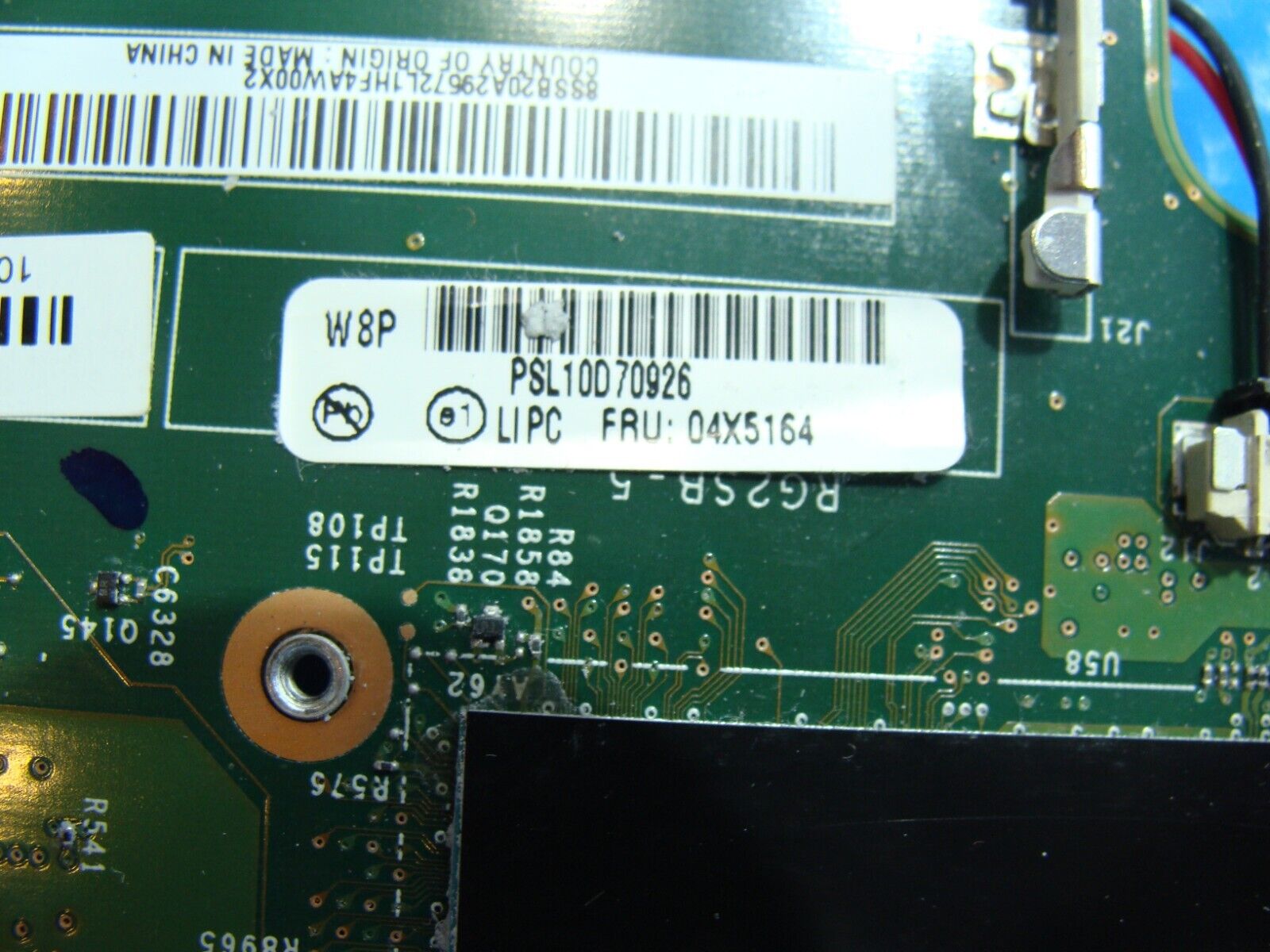 Lenovo ThinkPad 12.5” x240 Intel i5-4300U 1.9GHz Motherboard 04X5164 NM-A091