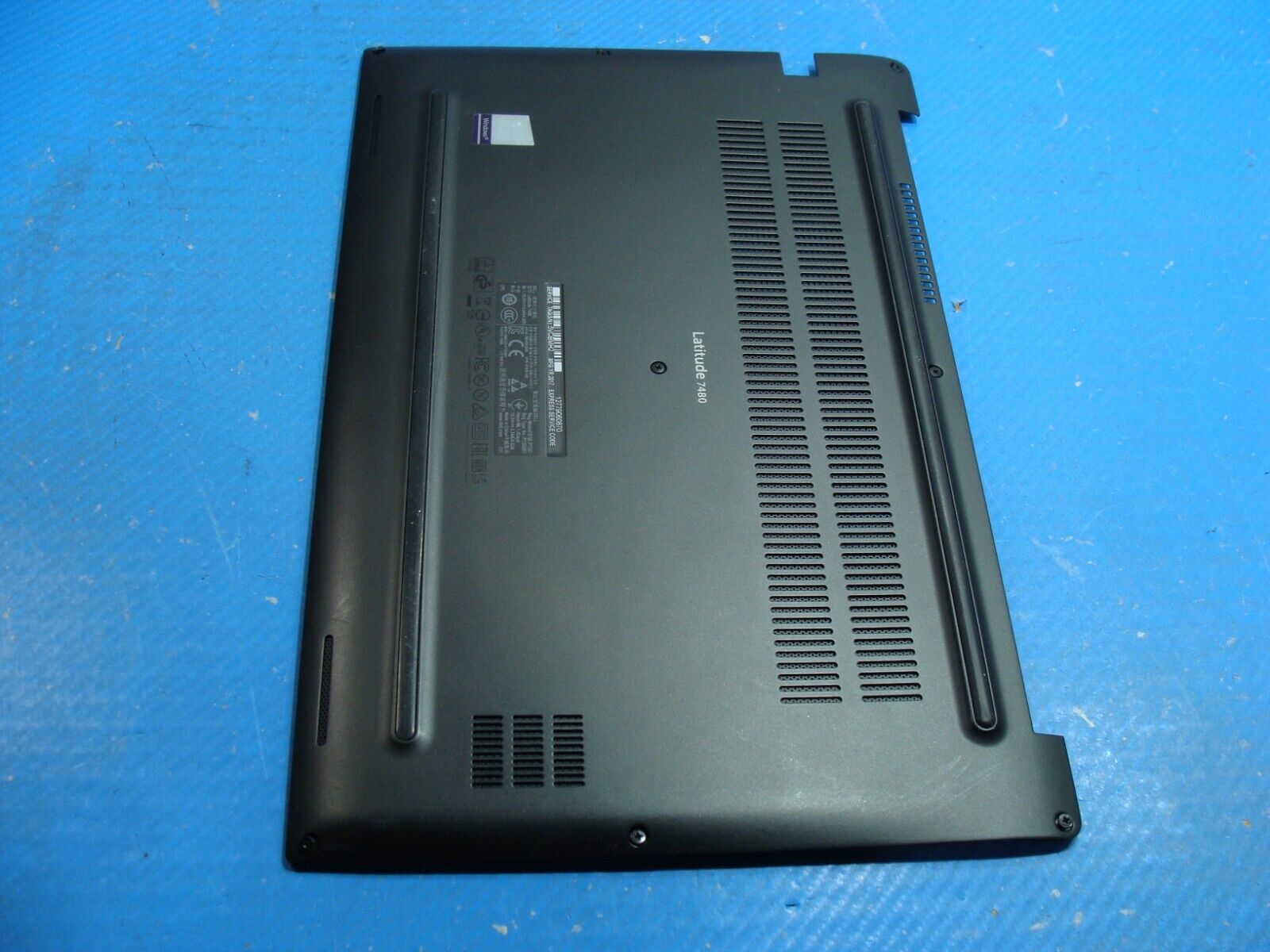 Dell Latitude 7480 14 OEM Bottom Case Base Cover Black HR70F AM1S1000E02 Grd A