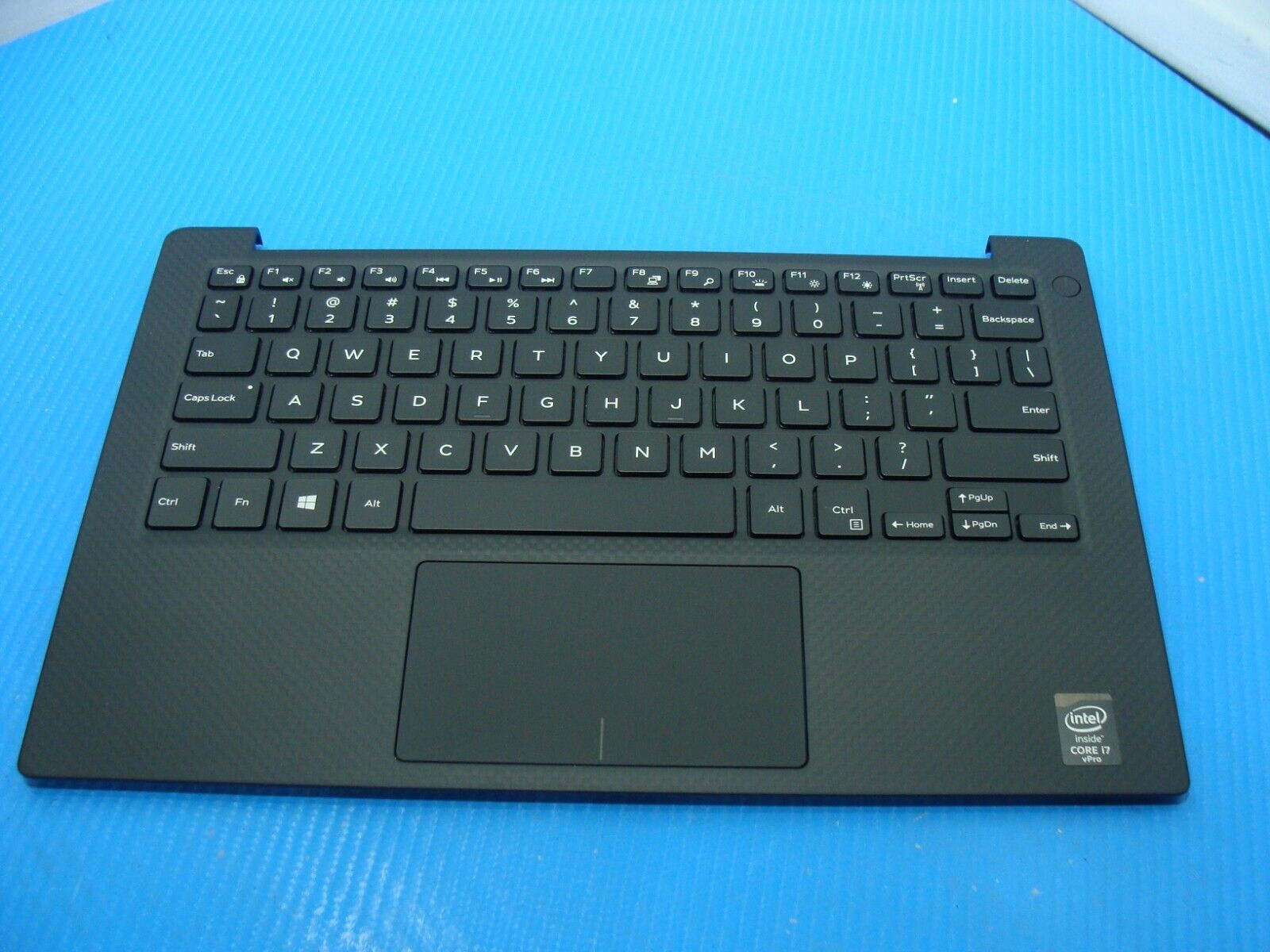 Dell XPS 13.3" 13 9343 Genuine Laptop Palmrest w/Touchpad Backlit Keyboard WTVR9