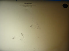 MacBook Pro A1502 13" Early 2015 MF843LL/A Genuine Bottom Case Silver 923-00503