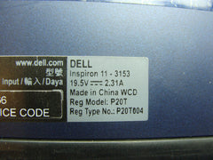 Dell Inspiron 11-3153 11.6" Genuine Laptop Bottom Case Base Cover 4YCNJ #1 ER* - Laptop Parts - Buy Authentic Computer Parts - Top Seller Ebay