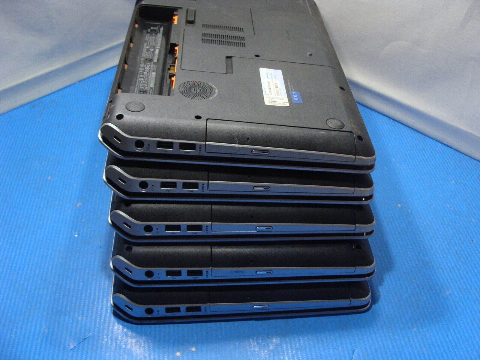 Grab Lot of 5 HP Envy DV6T-7000 i7-3610QH 2.3GHz 12GB RAM Nvidia GeForce GT630M - Tested Computer Laptop Parts