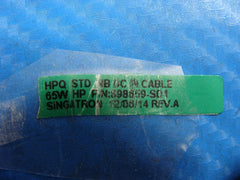 HP ENVY Sleekbook 6-1017cl 15.6" Genuine DC IN Power Jack with Cable 698659-SD1 HP