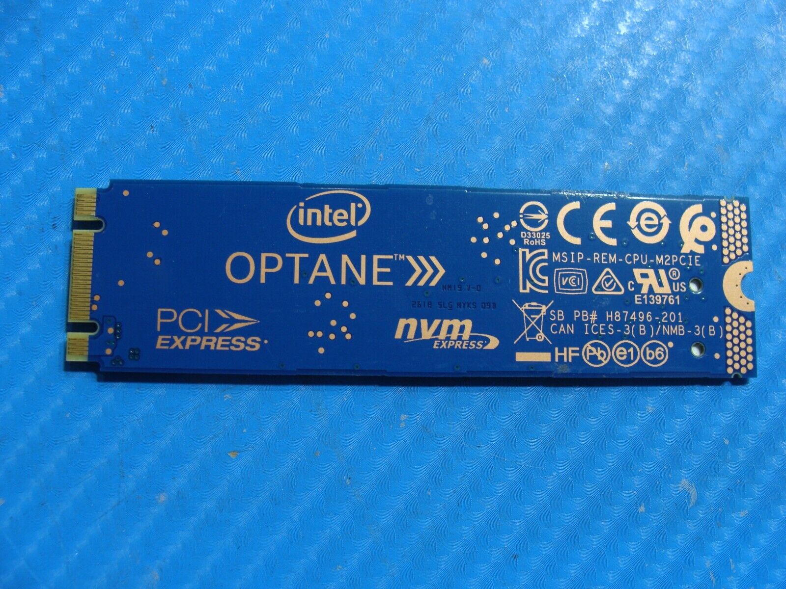 HP 15-cx0020nr Intel 16GB SATA M.2 Solid State Drive MEMPEK1J016GAH L08717-001