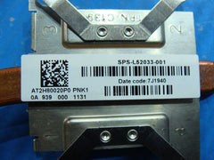 HP 15-dw0037wm 15.6 CPU Cooling Heatsink AT2H80020P0 L52033-001
