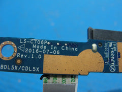 HP Notebook 15-ba009dx 15.6" DVD Optical Drive Connector Board w/Cable LS-C706P 