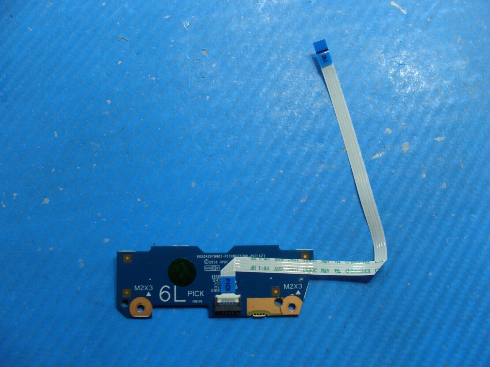 HP 17-by2075cl 17.3 TouchPad Mouse Button Board w/Cable 6050A2979901