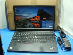 88% Battery Grade B Lenovo Thinkpad E15 Intel i7-10510U 2.3Ghz 8GB RAM 256GB SSD - Tested Computer Laptop Parts