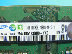 Toshiba P55W-B5224 Samsung 4GB SO-DIMM Memory RAM PC3L-12800S M471B5173QH0-YK0 - Tested Computer Laptop Parts