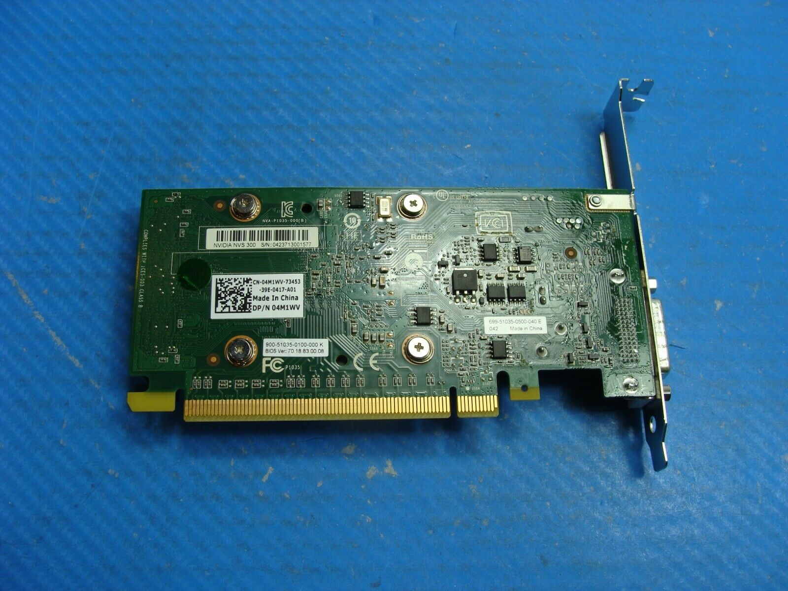 Dell Precision T5600 Genuine Desktop NVIDIA Quadro NVS 300 Video Card 4M1WV - Laptop Parts - Buy Authentic Computer Parts - Top Seller Ebay