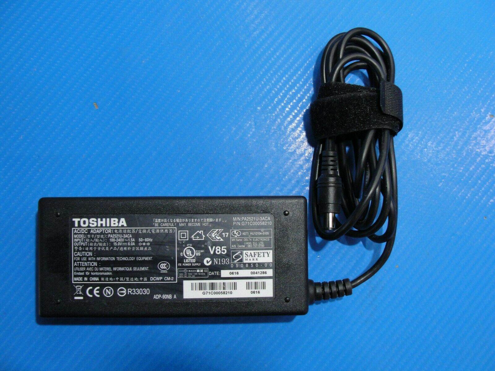 GENUINE Toshiba PA2521U-3ACA 15V 6A AC Power Adapter / Charger - Tested Computer Laptop Parts