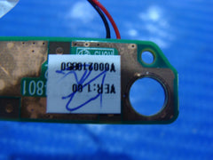 Toshiba Satellite C655-S5229 15.6" Genuine Power Button Board w/Cable V000210850 Toshiba