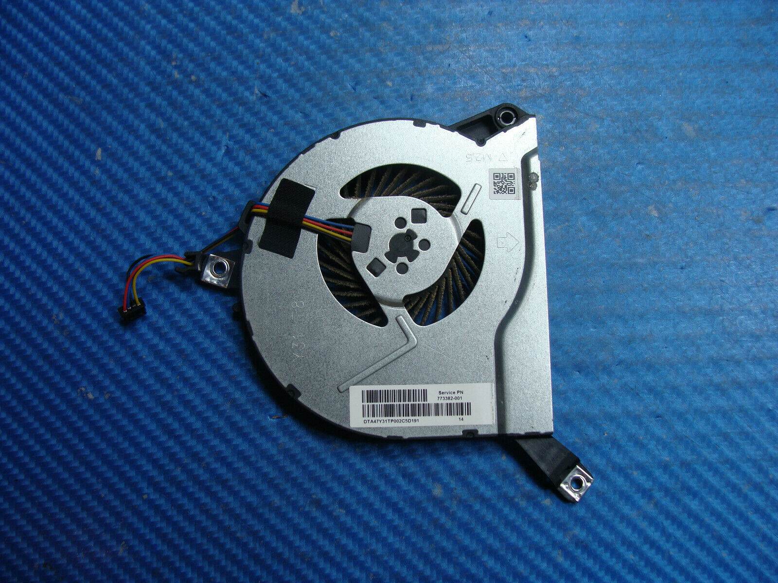 HP Envy 15-k006tx 15.6 Genuine Laptop CPU Cooling Fan 773382-001 - Tested Computer Laptop Parts