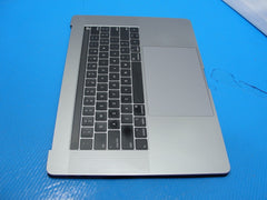 MacBook Pro A1990 15" 2019 MV902LL/A Top Case w/Battery Space Gray 661-13163
