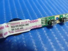 Dell Inspiron 11.6"11-3168 Power Button Volume Board w/Cable 450.06Q04.1002 GLP* - Laptop Parts - Buy Authentic Computer Parts - Top Seller Ebay