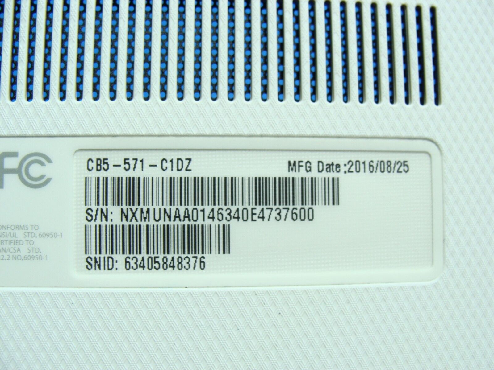 Acer Chromebook 15.6