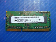 MacBook Pro A1278 13" Mid 2012 MD101LL/A 2GB 1Rx8 Memory RAM MT8JTF25664HZ-1G6M1 - Laptop Parts - Buy Authentic Computer Parts - Top Seller Ebay