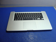 MacBook Pro 15" A1286 MC723LL/A Genuine Top Case w/TrackPad Keyboard 661-5481