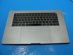 MacBook Pro A1990 15" Mid 2019 MV912LL/A Top Case w/Battery Space Gray 661-13163