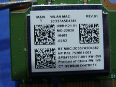 HP Stream 13-c010nr 13.3" OEM Wireless WiFi Card RTL8723BE 752601-001 ER* - Laptop Parts - Buy Authentic Computer Parts - Top Seller Ebay