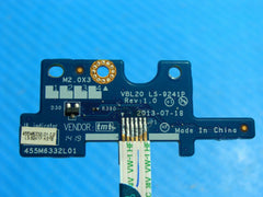 HP Zbook 15 Mobile Workstation 15.6" Power Button Board w/Cable LS-9241P - Laptop Parts - Buy Authentic Computer Parts - Top Seller Ebay