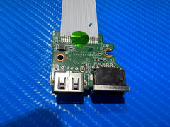 HP Pavilion TS 17-e123cl 17.3" USB LAN Ethernet Port Board w/Cable DA0R65TB6D0