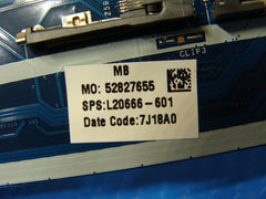 HP 15.6” 15-db0047wm AMD Ryzen 3 2200U 2.5Ghz Motherboard L20666-601 LA-G076P