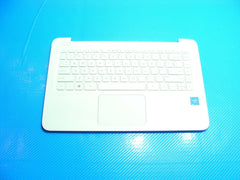 HP Stream 14-ax067nr 14" Genuine Palmrest Touchpad Keyboard EA0P900306 Grd A 