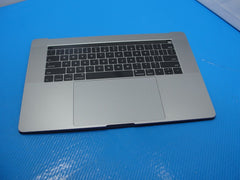 MacBook Pro A1707 15" 2016 MLH32LL/A Top Case Palmrest w/Battery Gray 661-06377