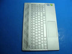 HP 15-cs0073cl 15.6" Palmrest w/Touchpad Keyboard Backlit EBG7B015010 Grade A