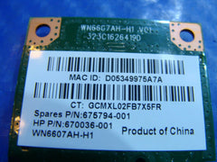 HP Pavilion AIO 23-g010 23" Genuine Wireless WiFi Card 675794-001 670036-001 HP